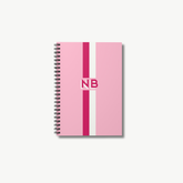 Monogram Double Stripe Notebook